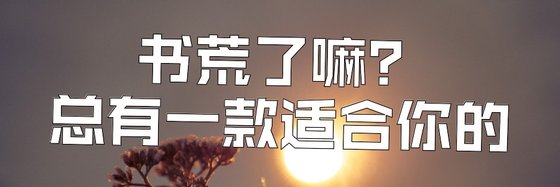 书荒了嘛？总有一款适合你的
